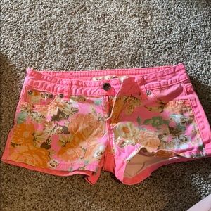 Pink shorts